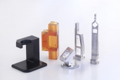 Black Delrin and Ultem Aluminum Parts
